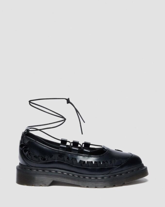 ELPHIE II FRILL Leather Ballet Flats ELPHIE II FRILL Leather Ballet Flats
