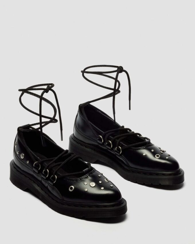 ELPHIE II Studded Buttero Leather Ballet Flats ELPHIE II Studded Buttero Leather Ballet Flats