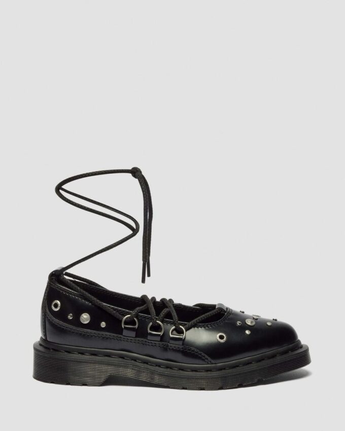 ELPHIE II Studded Buttero Leather Ballet Flats ELPHIE II Studded Buttero Leather Ballet Flats