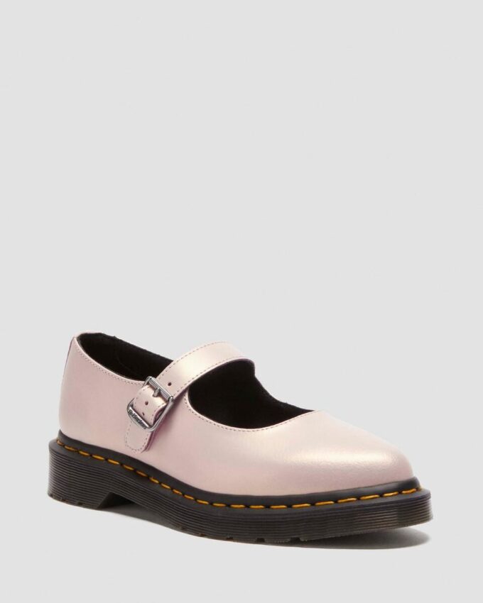 Elphie Iridescent Leather Mary Jane Shoes Elphie Iridescent Leather Mary Jane Shoes
