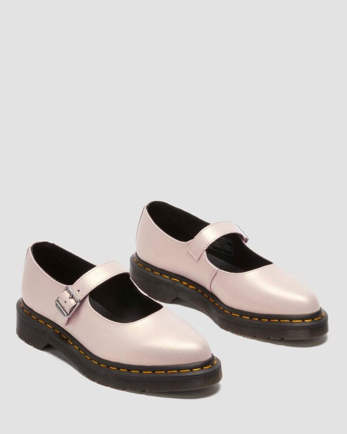 Elphie Iridescent Leather Mary Jane Shoes Elphie Iridescent Leather Mary Jane Shoes