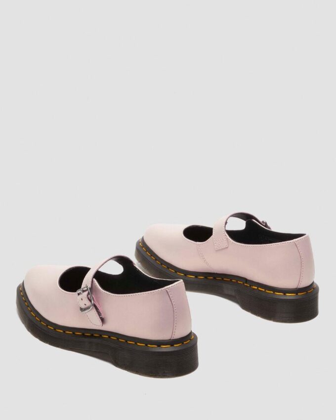 Elphie Iridescent Leather Mary Jane Shoes Elphie Iridescent Leather Mary Jane Shoes