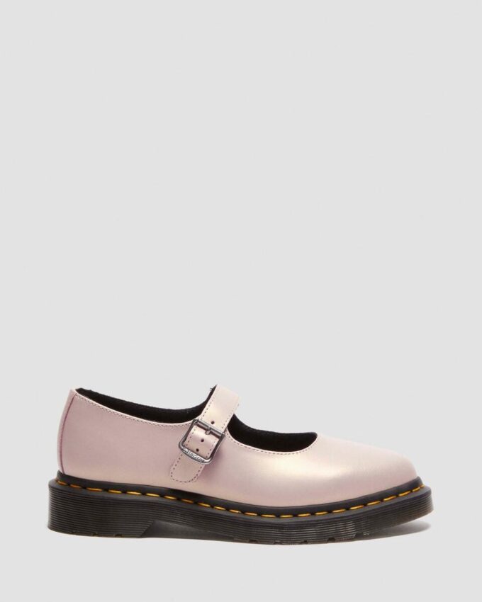 Elphie Iridescent Leather Mary Jane Shoes Elphie Iridescent Leather Mary Jane Shoes