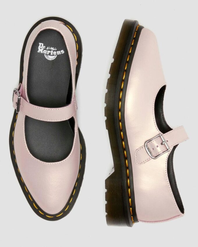 Elphie Iridescent Leather Mary Jane Shoes Elphie Iridescent Leather Mary Jane Shoes