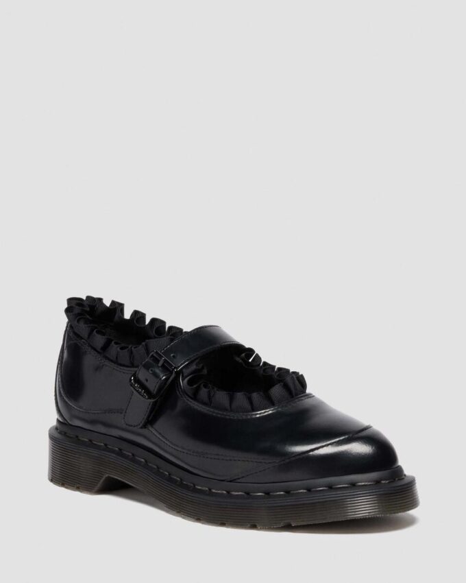 ELPHIE MARY JANE FRILL Leather Shoes ELPHIE MARY JANE FRILL Leather Shoes