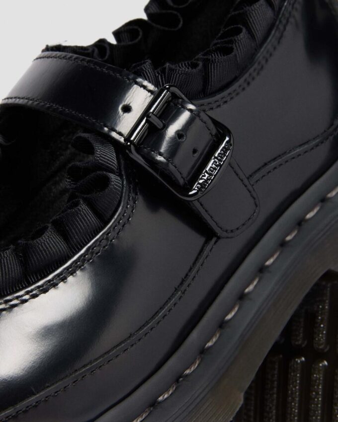 ELPHIE MARY JANE FRILL Leather Shoes ELPHIE MARY JANE FRILL Leather Shoes