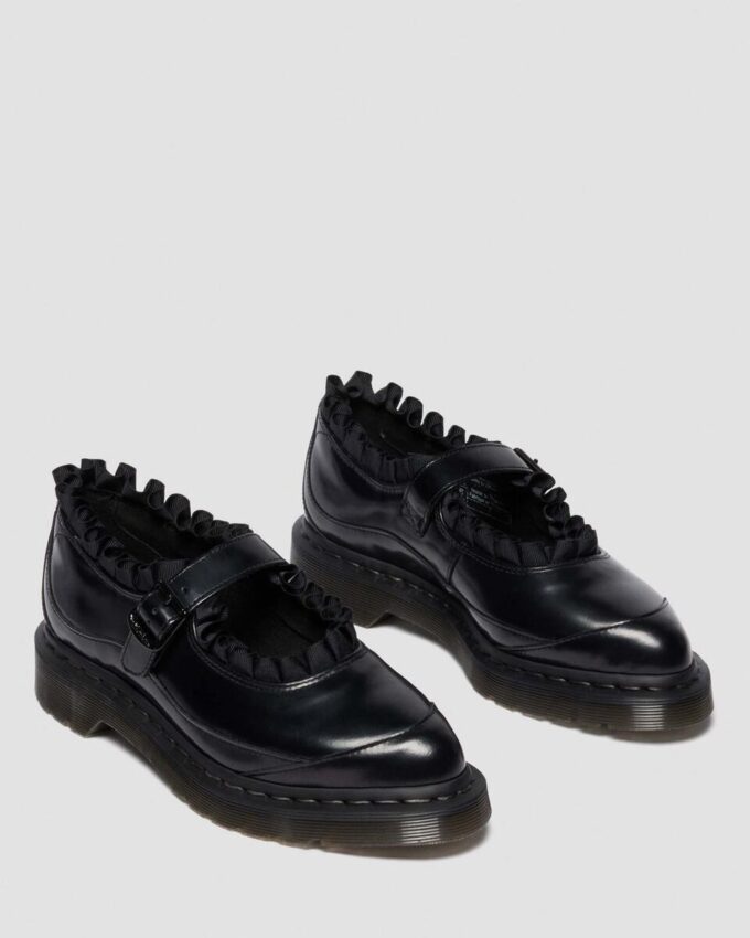 ELPHIE MARY JANE FRILL Leather Shoes ELPHIE MARY JANE FRILL Leather Shoes