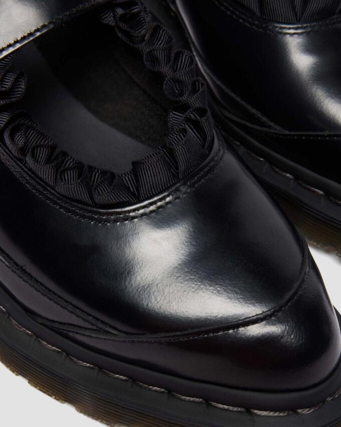 ELPHIE MARY JANE FRILL Leather Shoes ELPHIE MARY JANE FRILL Leather Shoes