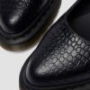 ELPHIE MJ Croc Emboss Leather Shoes ELPHIE MJ Croc Emboss Leather Shoes