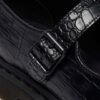 ELPHIE MJ Croc Emboss Leather Shoes ELPHIE MJ Croc Emboss Leather Shoes