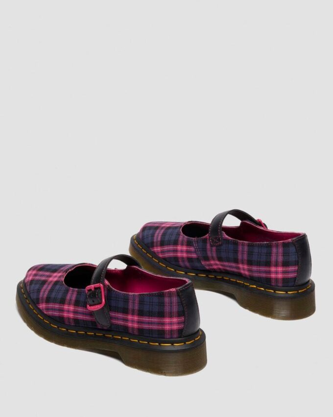 ELPHIE MJ Tartan Mary Jane Shoes ELPHIE MJ Tartan Mary Jane Shoes