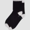 FAUX FUR ORGANIC COTTON BLEND SOCKS ORGANIC COTTON BLEND SOCKS