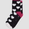 FAUX FUR ORGANIC COTTON BLEND SOCKS ORGANIC COTTON BLEND SOCKS