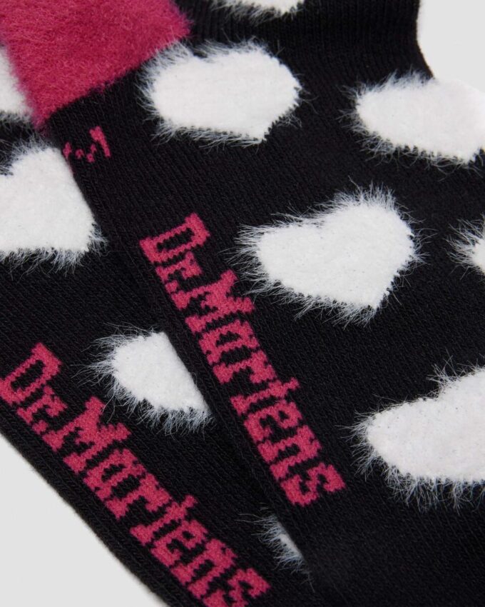 FAUX FUR ORGANIC COTTON BLEND SOCKS ORGANIC COTTON BLEND SOCKS