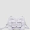 Frosted Lavendar Bow Bag Kiev Leather Bag Frosted Lavendar Bow Bag Kiev Leather Bag