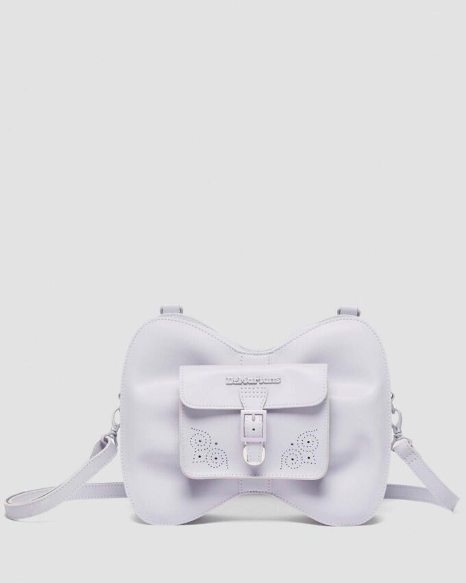 Frosted Lavendar Bow Bag Kiev Leather Bag Frosted Lavendar Bow Bag Kiev Leather Bag