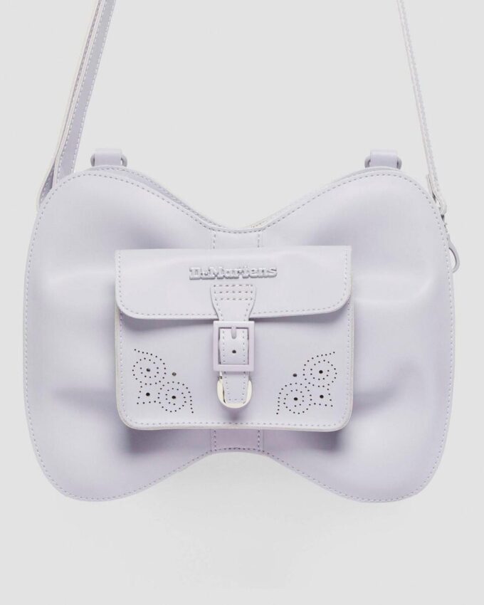 Frosted Lavendar Bow Bag Kiev Leather Bag Frosted Lavendar Bow Bag Kiev Leather Bag