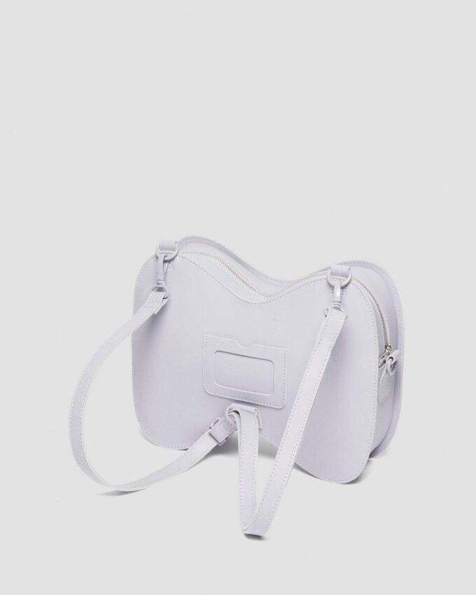 Frosted Lavendar Bow Bag Kiev Leather Bag Frosted Lavendar Bow Bag Kiev Leather Bag