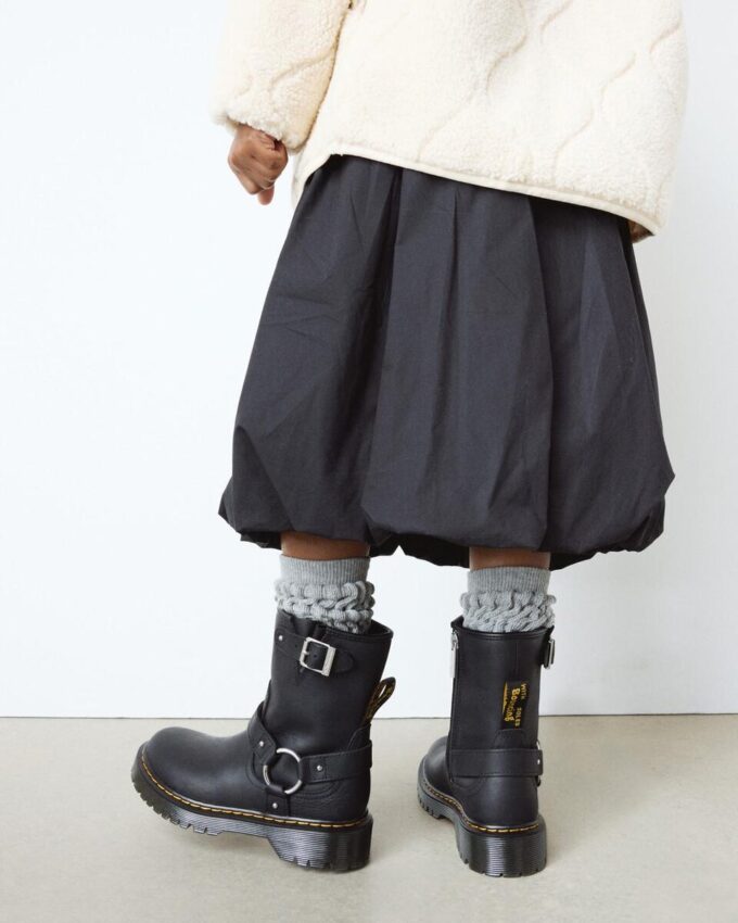 Genaya Junior Kids Leather Biker Boots Genaya Junior Kids Leather Biker Boots