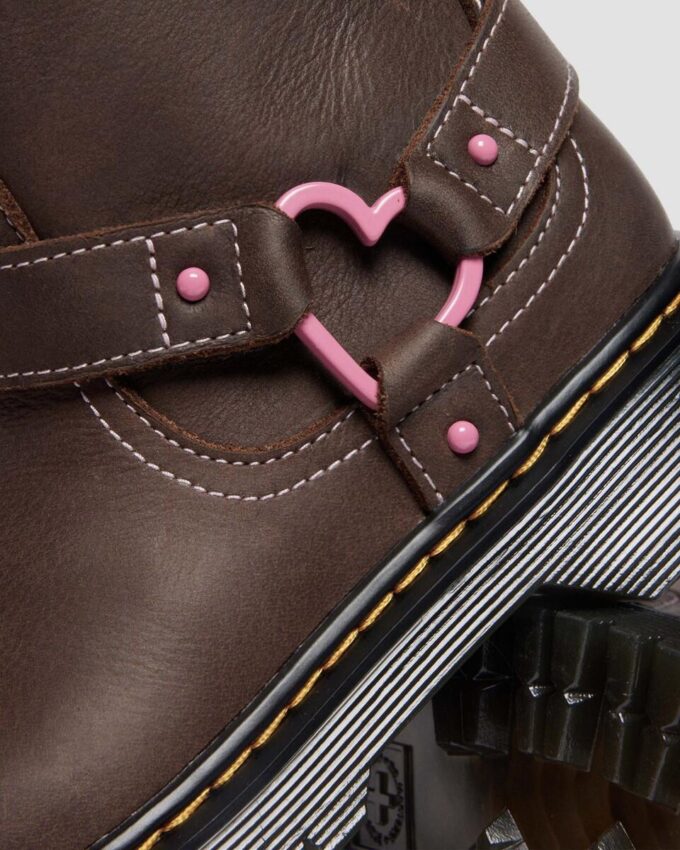 Genaya Junior Kids Leather Biker Boots Genaya Junior Kids Leather Biker Boots