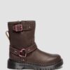 Genaya Junior Kids Leather Biker Boots Genaya Junior Kids Leather Biker Boots