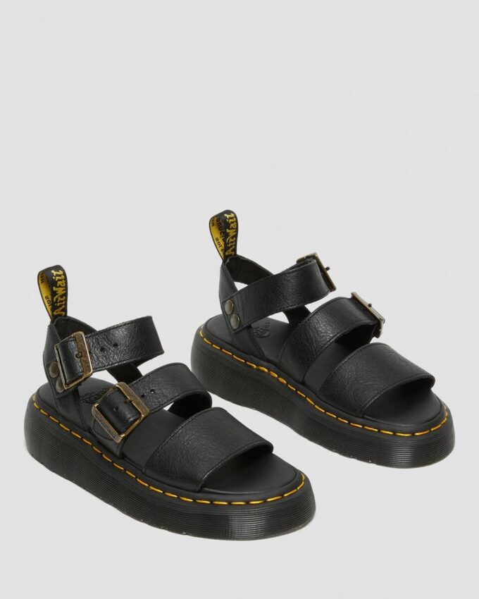 Gryphon Pisa Leather Platform Sandals Gryphon Pisa Leather Platform Sandals
