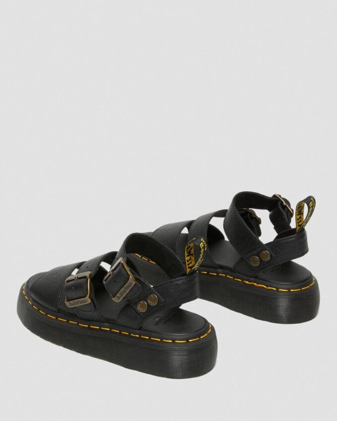 Gryphon Pisa Leather Platform Sandals Gryphon Pisa Leather Platform Sandals