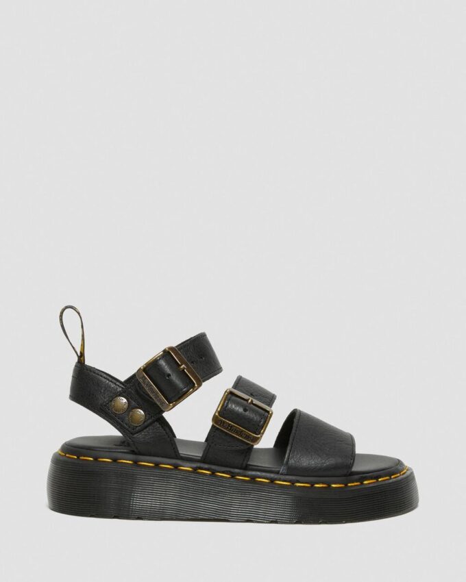 Gryphon Pisa Leather Platform Sandals Gryphon Pisa Leather Platform Sandals