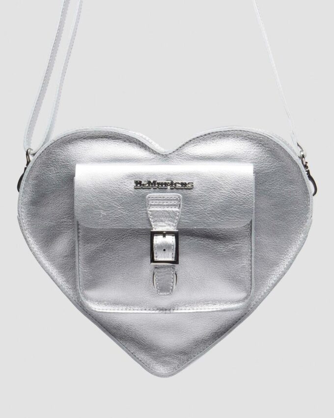 HEART BACKPACK Milled Metallic Backpack HEART BACKPACK Milled Metallic Backpack