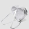 HEART BACKPACK Milled Metallic Backpack HEART BACKPACK Milled Metallic Backpack