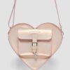 Heart Bag Metallic Shift Leather Backpack Heart Bag Metallic Shift Leather Backpack