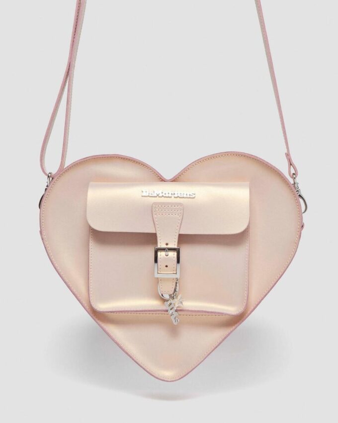 Heart Bag Metallic Shift Leather Backpack Heart Bag Metallic Shift Leather Backpack