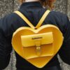 Heart Shaped Hardware Kiev Leather Bag Heart Shaped Hardware Kiev Leather Bag