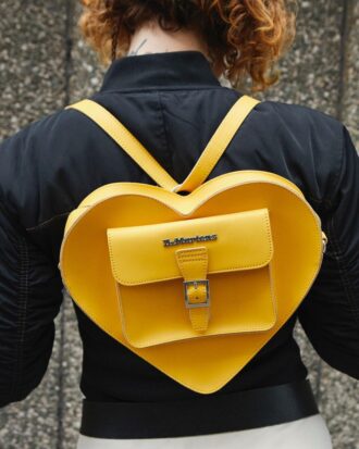 Heart Shaped Hardware Kiev Leather Bag