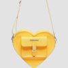 Heart Shaped Hardware Kiev Leather Bag Heart Shaped Hardware Kiev Leather Bag