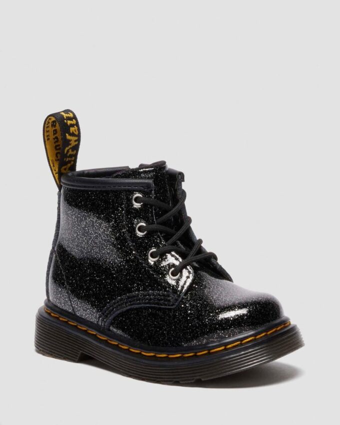 INFANT 1460 GLITTER PATENT LEATHER BOOTS INFANT 1460 GLITTER PATENT LEATHER BOOTS