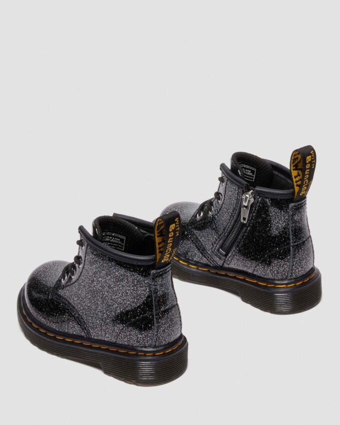INFANT 1460 GLITTER PATENT LEATHER BOOTS INFANT 1460 GLITTER PATENT LEATHER BOOTS