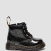 INFANT 1460 GLITTER PATENT LEATHER BOOTS INFANT 1460 GLITTER PATENT LEATHER BOOTS