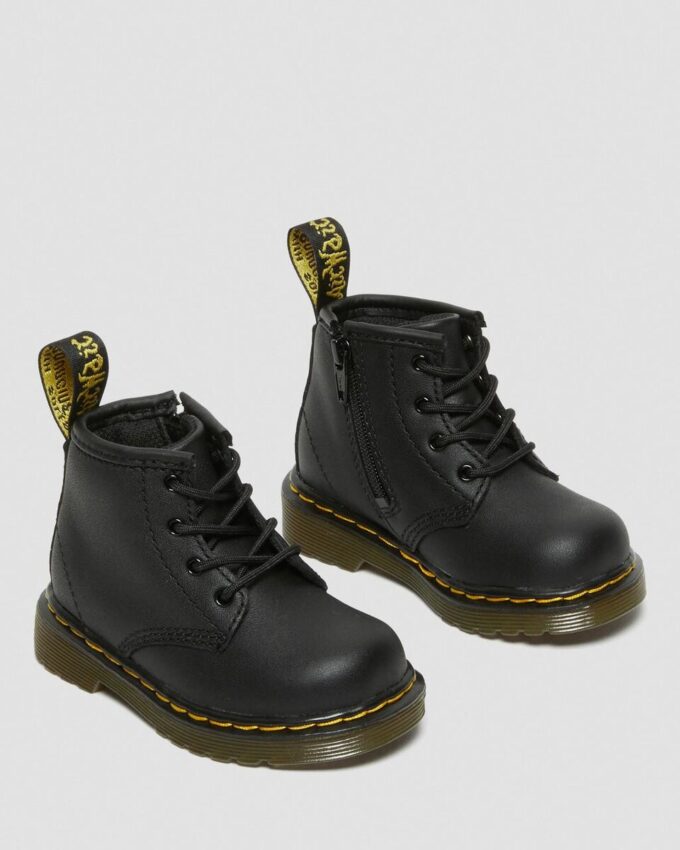 Infant 1460 Softy T Leather Lace Up Boots Infant 1460 Softy T Leather Lace Up Boots
