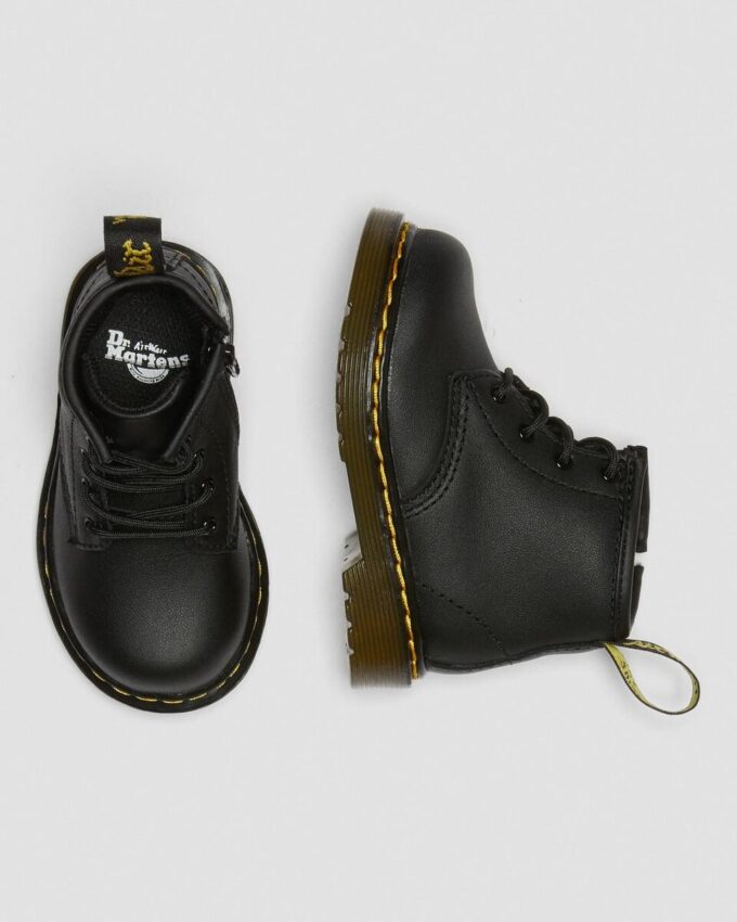 Infant 1460 Softy T Leather Lace Up Boots Infant 1460 Softy T Leather Lace Up Boots