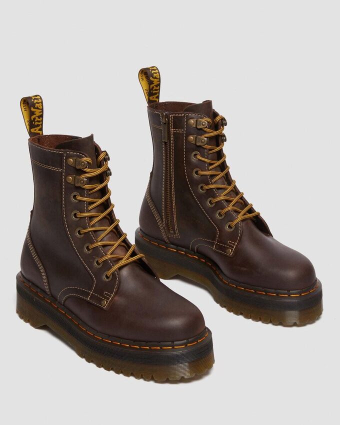 JADON ARC Crazy Horse Platform Boots JADON ARC Crazy Horse Platform Boots