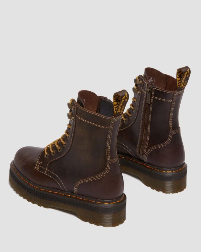 JADON ARC Crazy Horse Platform Boots JADON ARC Crazy Horse Platform Boots