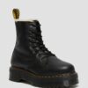 Jadon Faux Fur Lined Leather Platform Boots