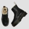 Jadon Faux Fur Lined Leather Platform Boots