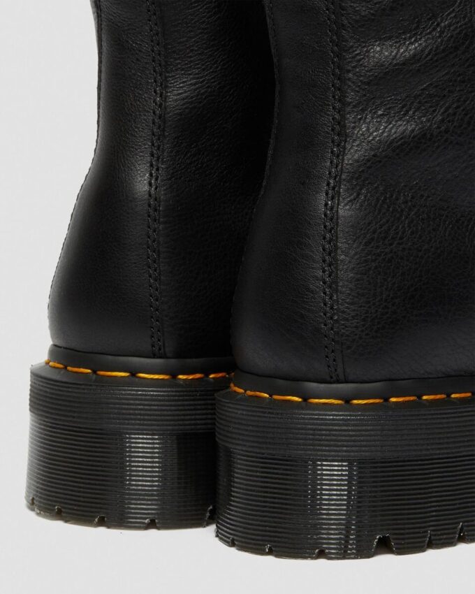 Jadon Faux Fur Lined Leather Platform Boots