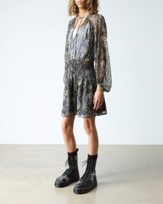 JADON HI SOLAR FLARE Reclaimed Leather Platform Boots