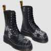 JADON HI SOLAR FLARE Reclaimed Leather Platform Boots JADON HI SOLAR FLARE Reclaimed Leather Platform Boots
