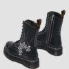 JADON HI SOLAR FLARE Reclaimed Leather Platform Boots JADON HI SOLAR FLARE Reclaimed Leather Platform Boots