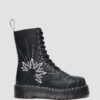 JADON HI SOLAR FLARE Reclaimed Leather Platform Boots JADON HI SOLAR FLARE Reclaimed Leather Platform Boots