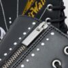 JADON HI SOLAR FLARE Reclaimed Leather Platform Boots JADON HI SOLAR FLARE Reclaimed Leather Platform Boots